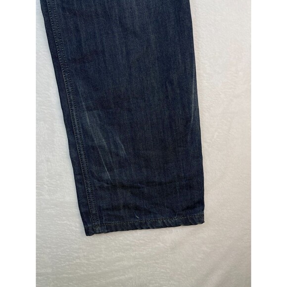 Salsa 1st Level Jeans Mens Size 31 Distressed Mix Media Blue Denim - Picture 5 of 16